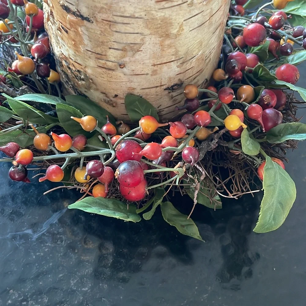 COPY - Restoration Hardware Winter Harvest 10” Pillar Ring.